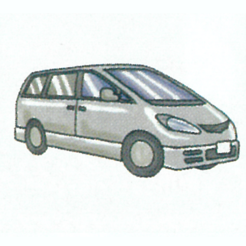 寝台車搬送 寝台車搬送のイラストです。